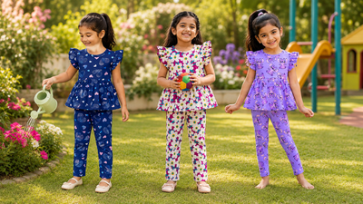 Girls  peplem Sets