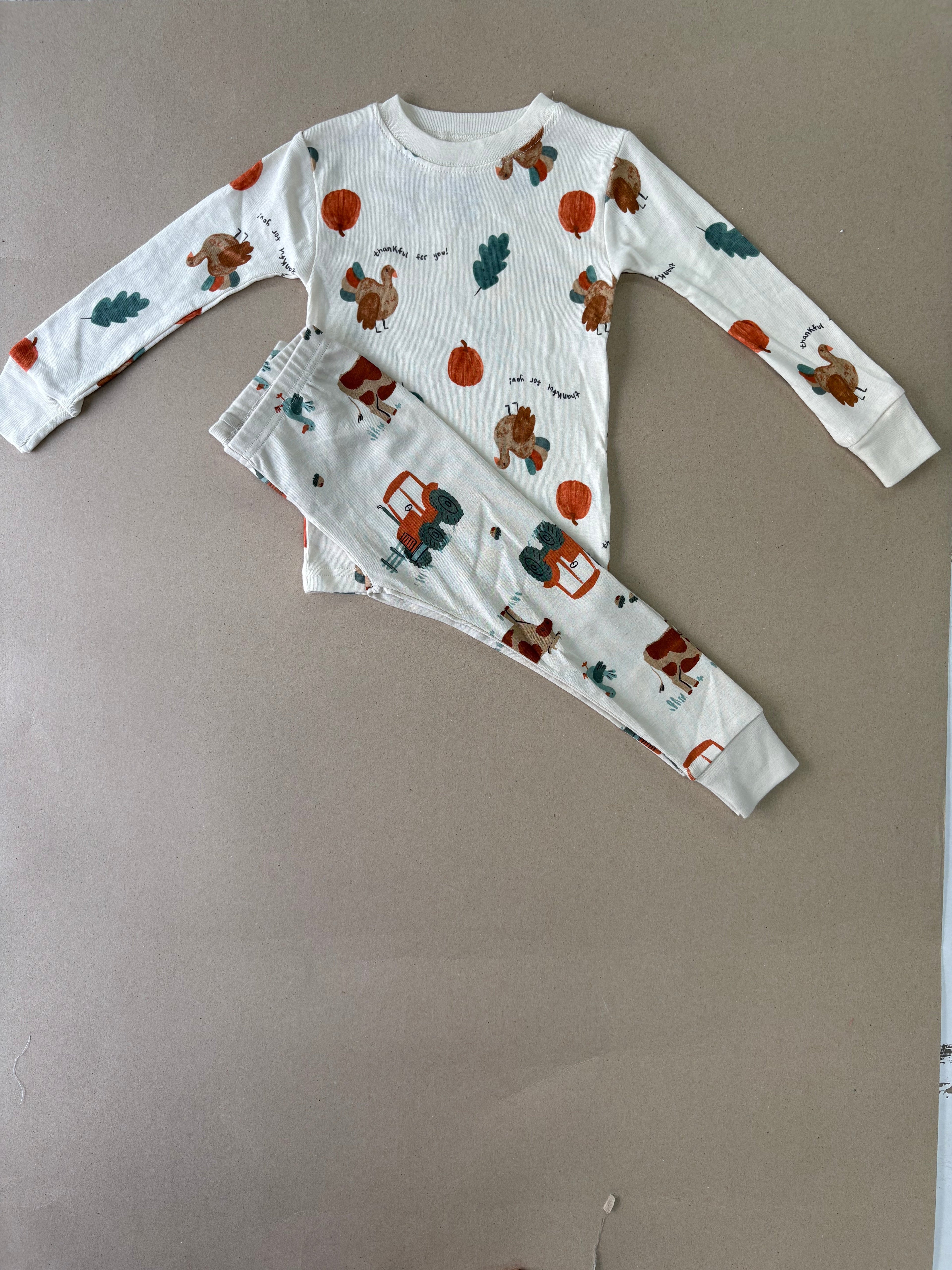 Chick & pumpkin - full sleeve co ord  set