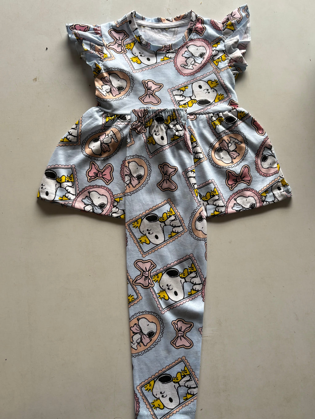 Gary kiddo Colour Peplum Co-ord Girls Sets.