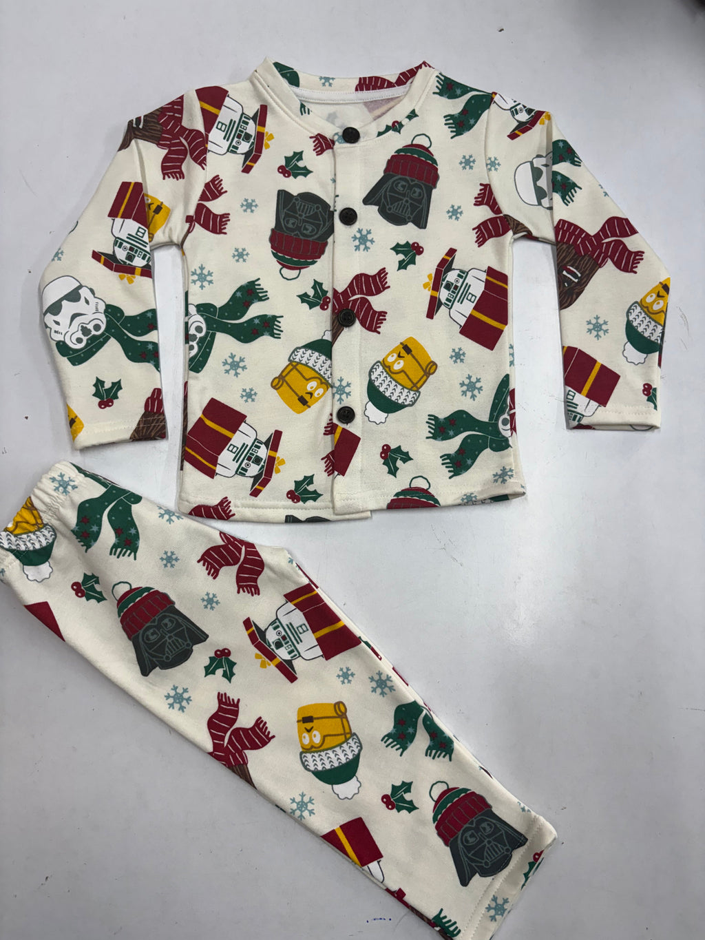 Premium winter wears, Front open ￼ Christmas theme with the gifts, theme LoopKnit-8