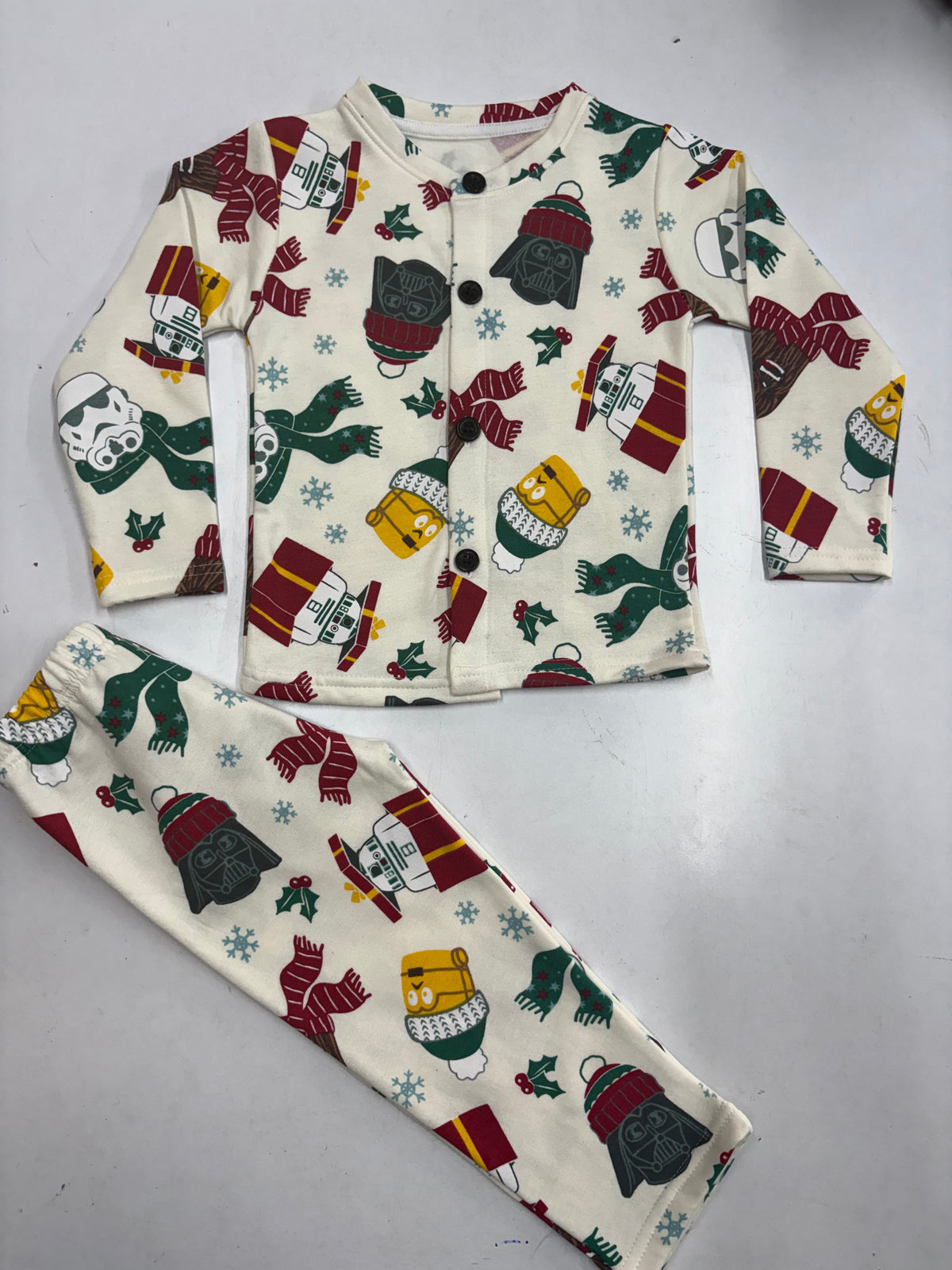 Premium winter wears, Front open ￼ Christmas theme with the gifts, theme LoopKnit-8