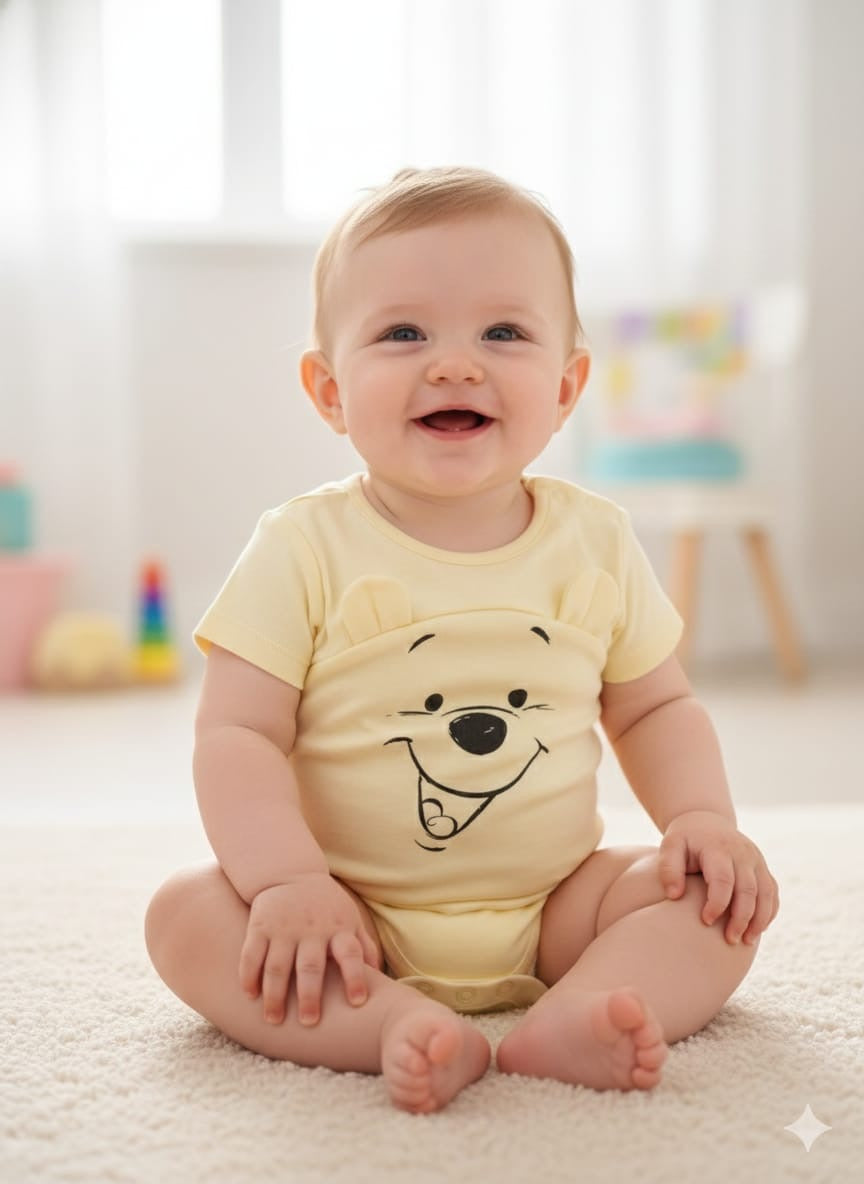 Yelow -Baby Romper