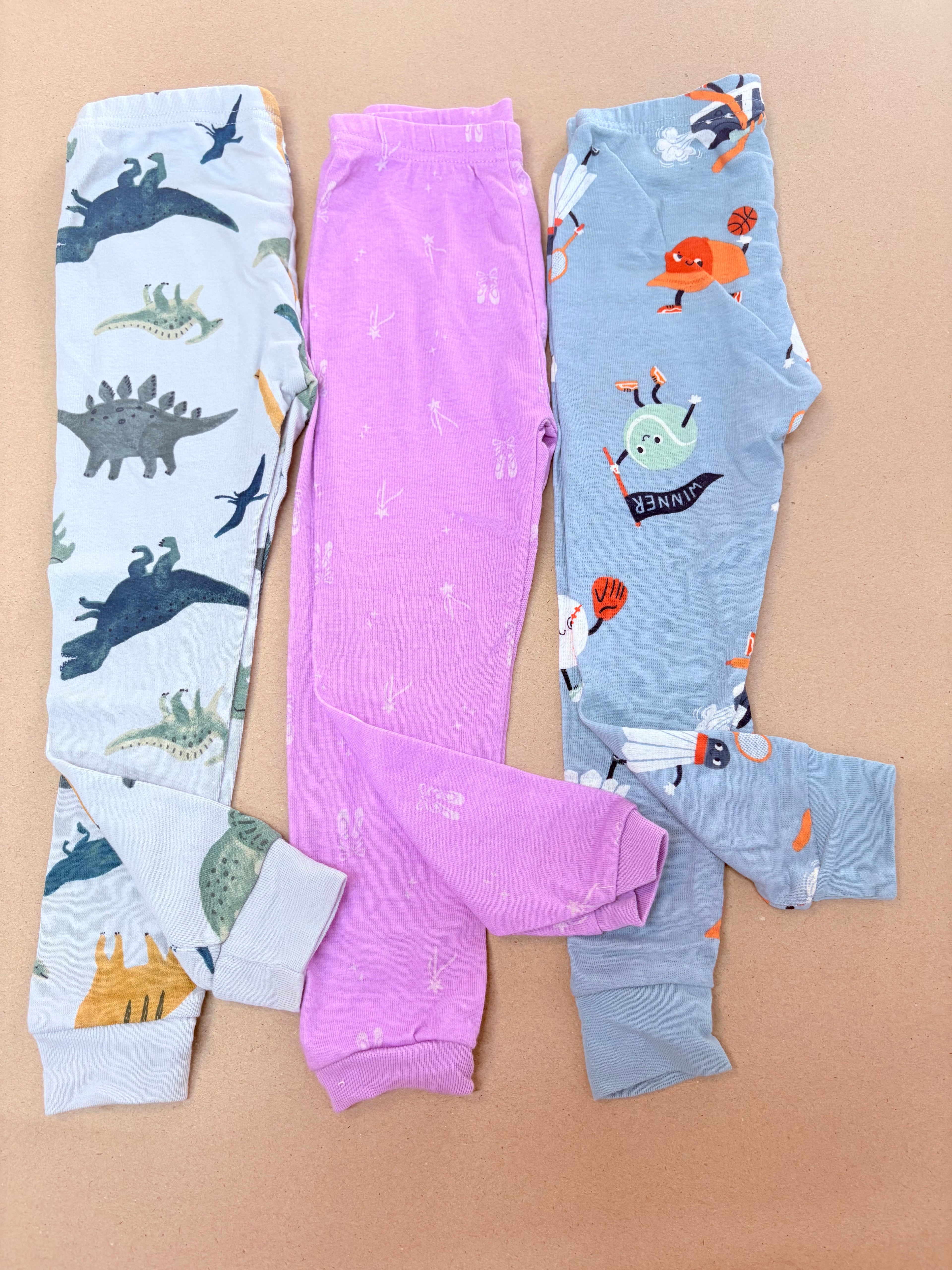 Girls & Boys Pant 3pcs Combo Set