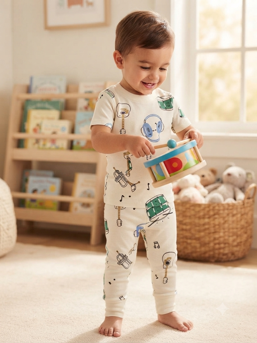 Kids Half Sleeve Set