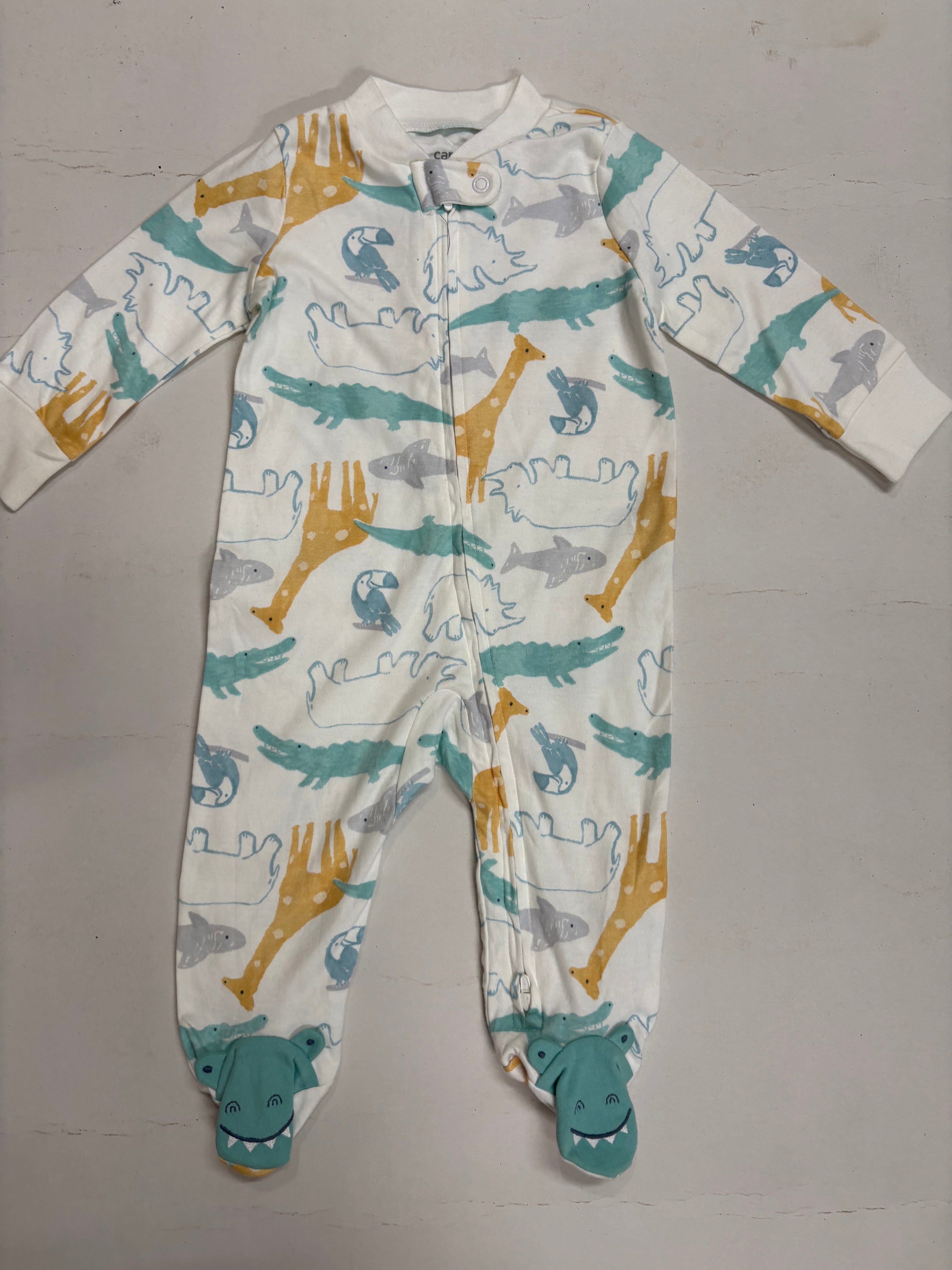 White dino 🦕 - Baby high quality jumpsuit
