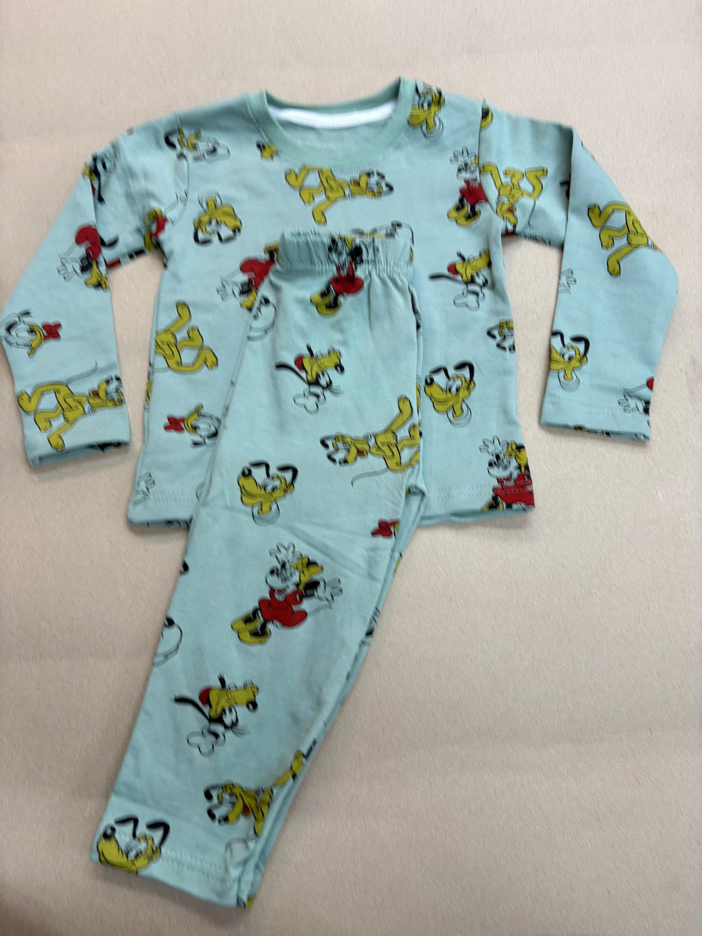 Green cartoon characters-Premium LoopKnit Pajama sets