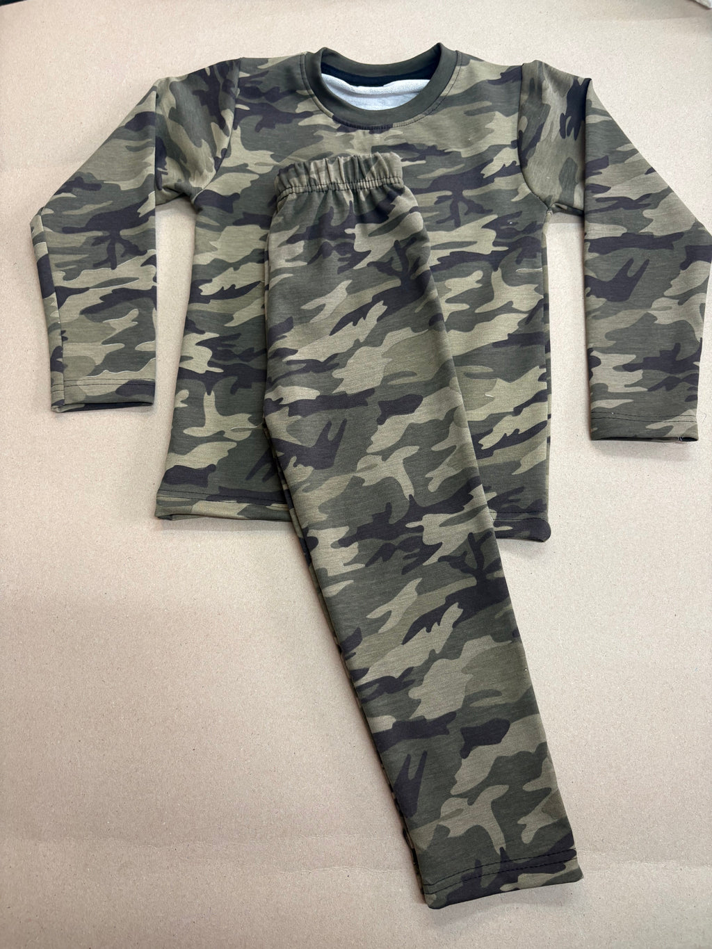 Green camouflage-print-Premium winter wears LoopKnit
