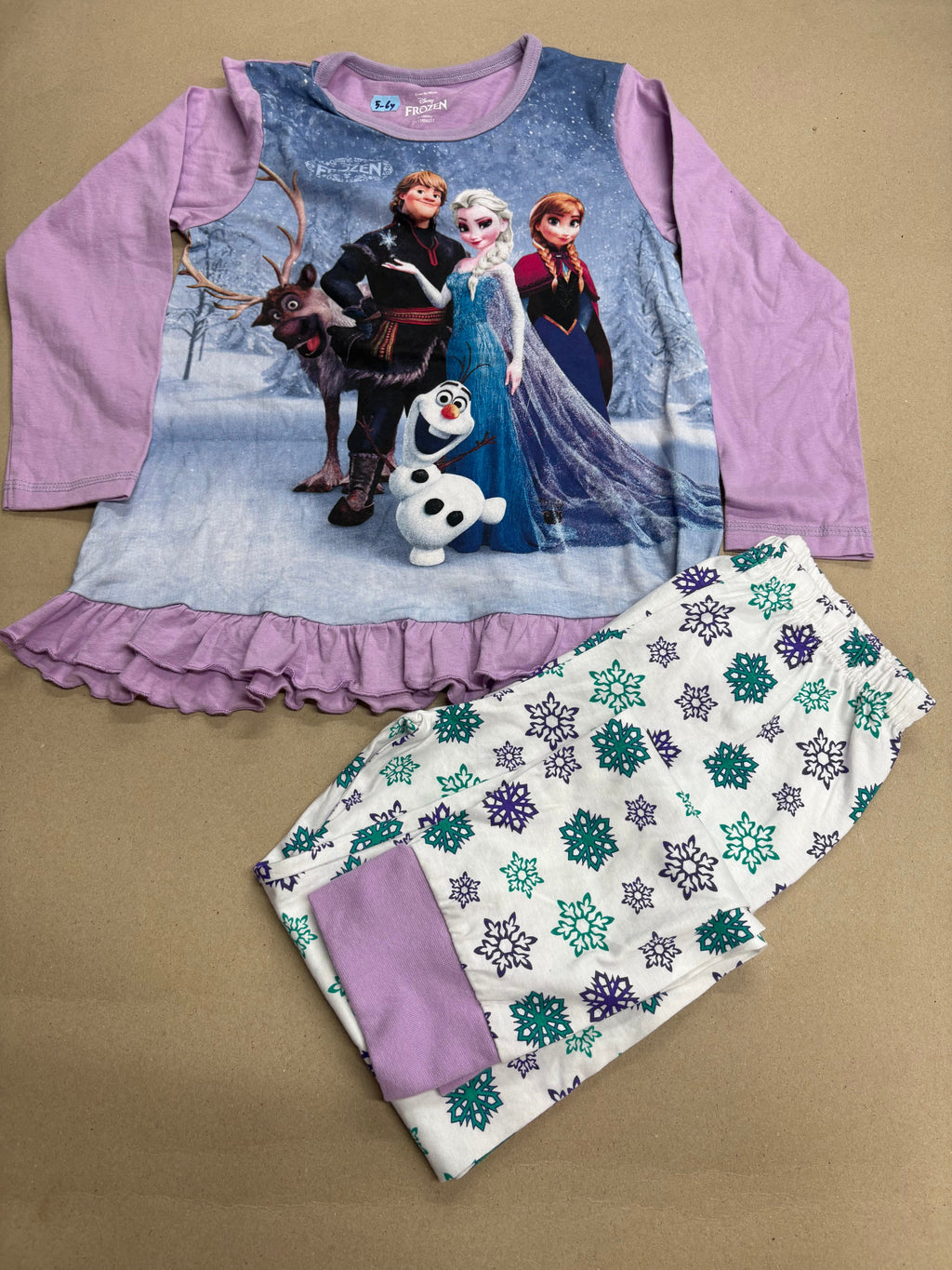 Violet FROZEN -Kids Full Sleeve Set