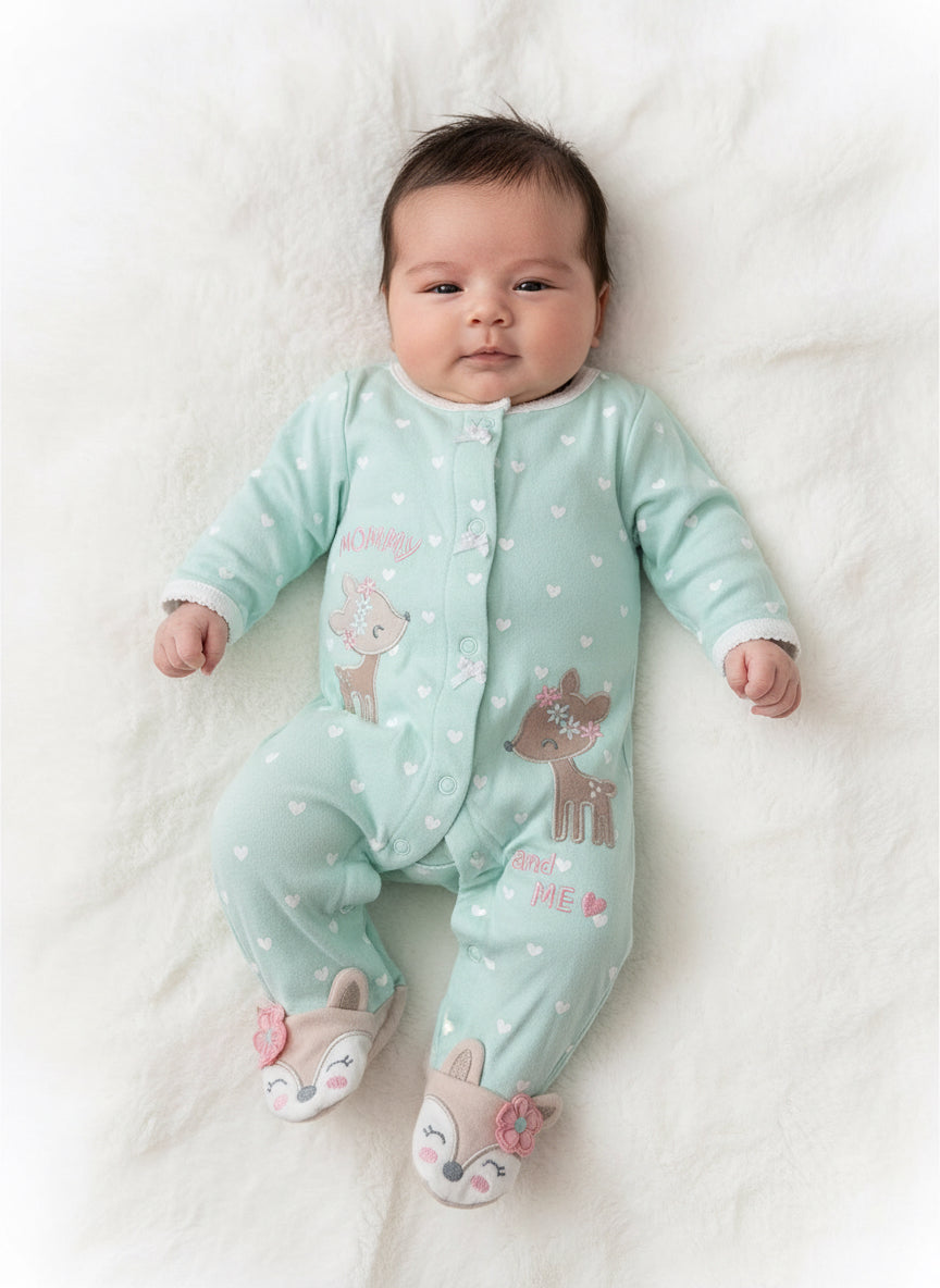 Green mommy-Jumpsuit