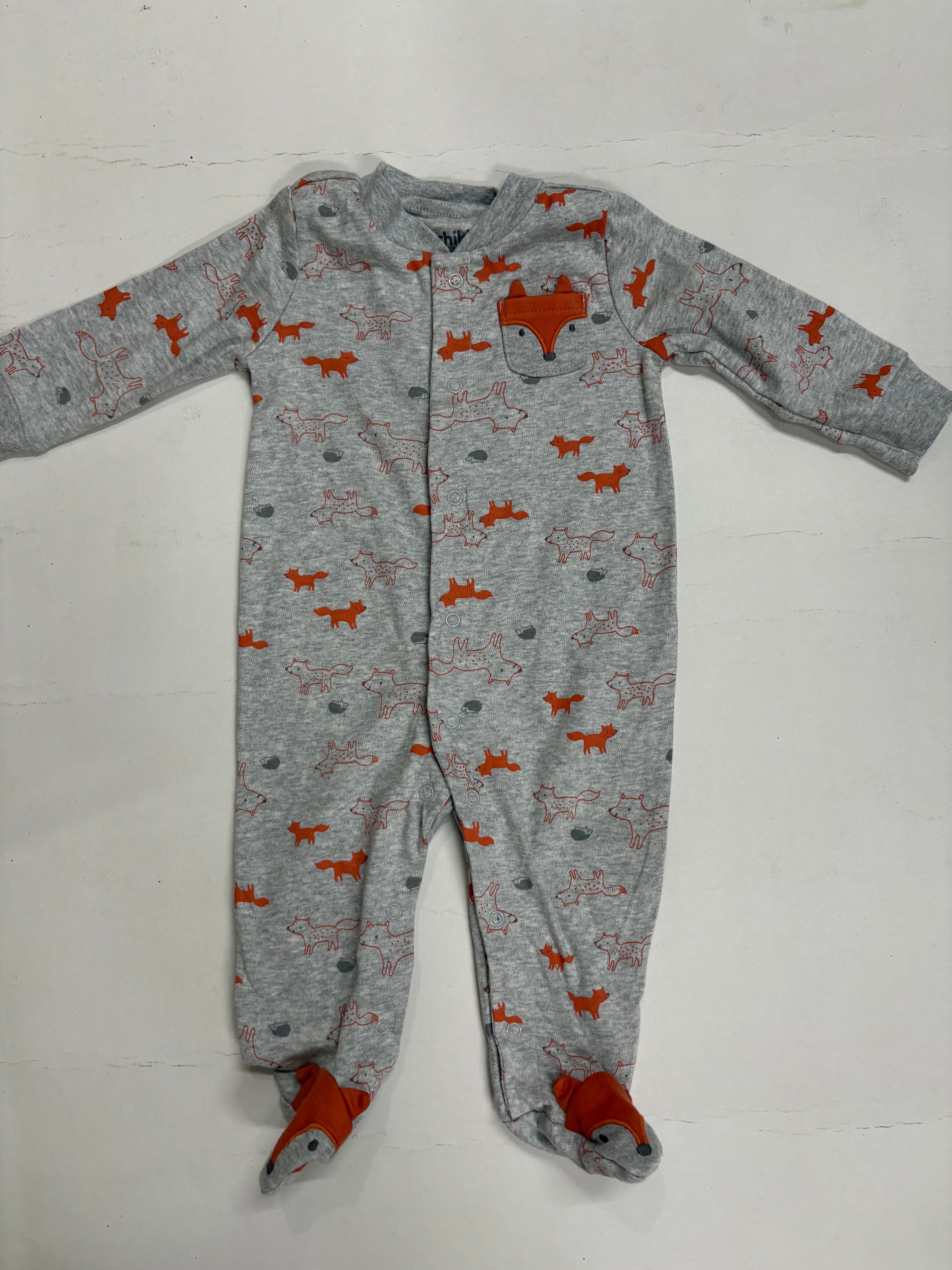 Grey Fog with shoe- Baby high quality jumpsuit