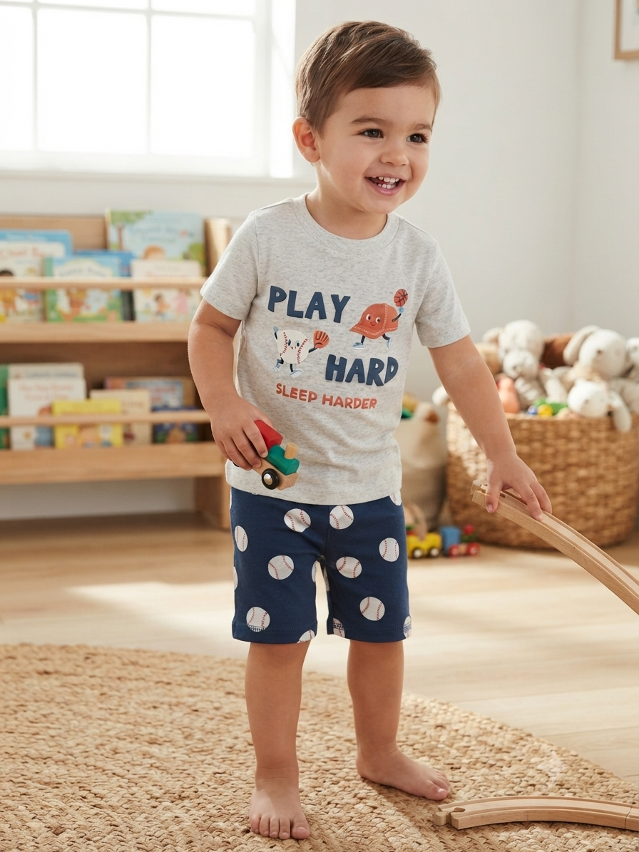 Play hard-Kids Co-Ord Set premium quality