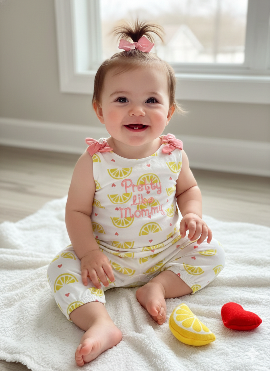 Preety like mommy -Baby High Quality Jumpsuits