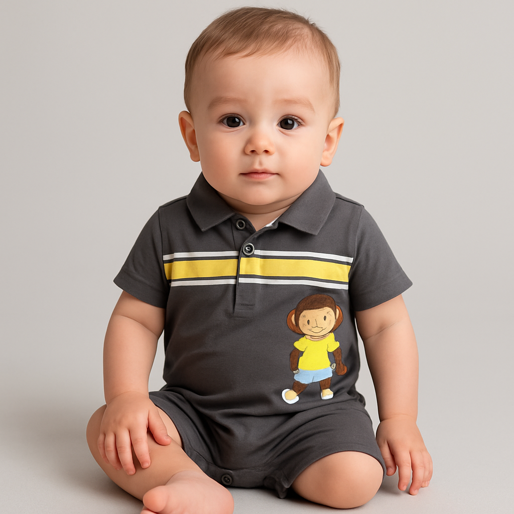Monkey Collar Jumpsuit  INCJ 001