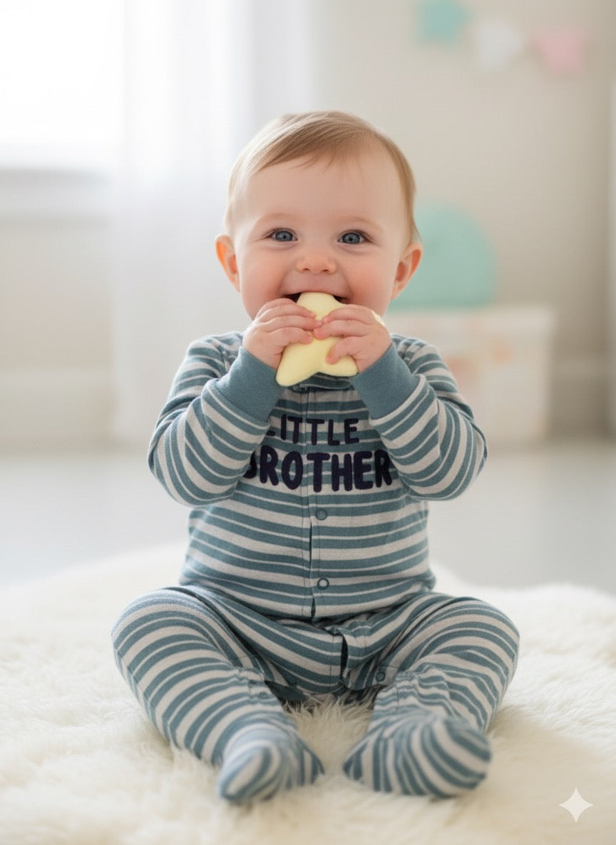 Little Brother striped printed Jumpsuit