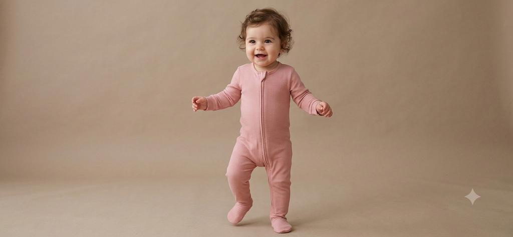 Pink (zipper)line clothes Baby high quality jumpsuit