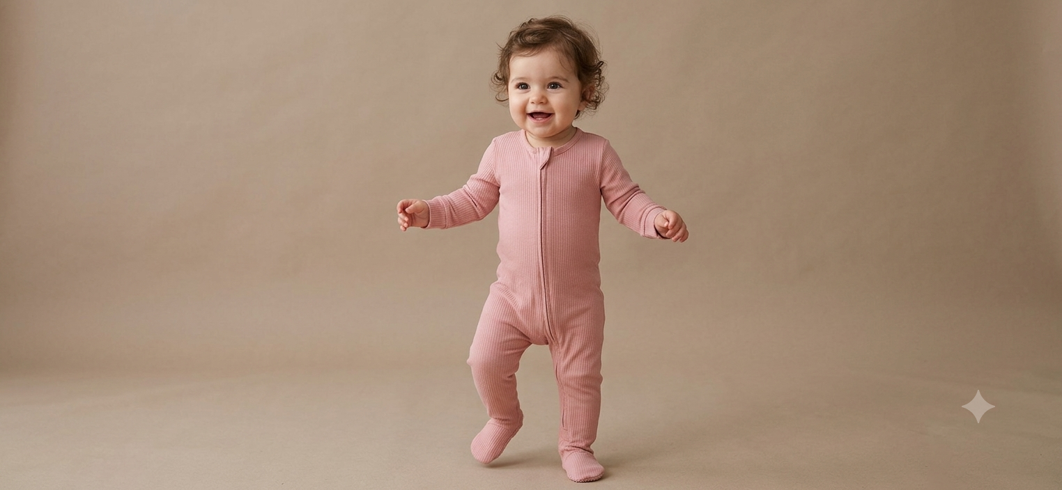 Pink (zipper)line clothes Baby high quality jumpsuit