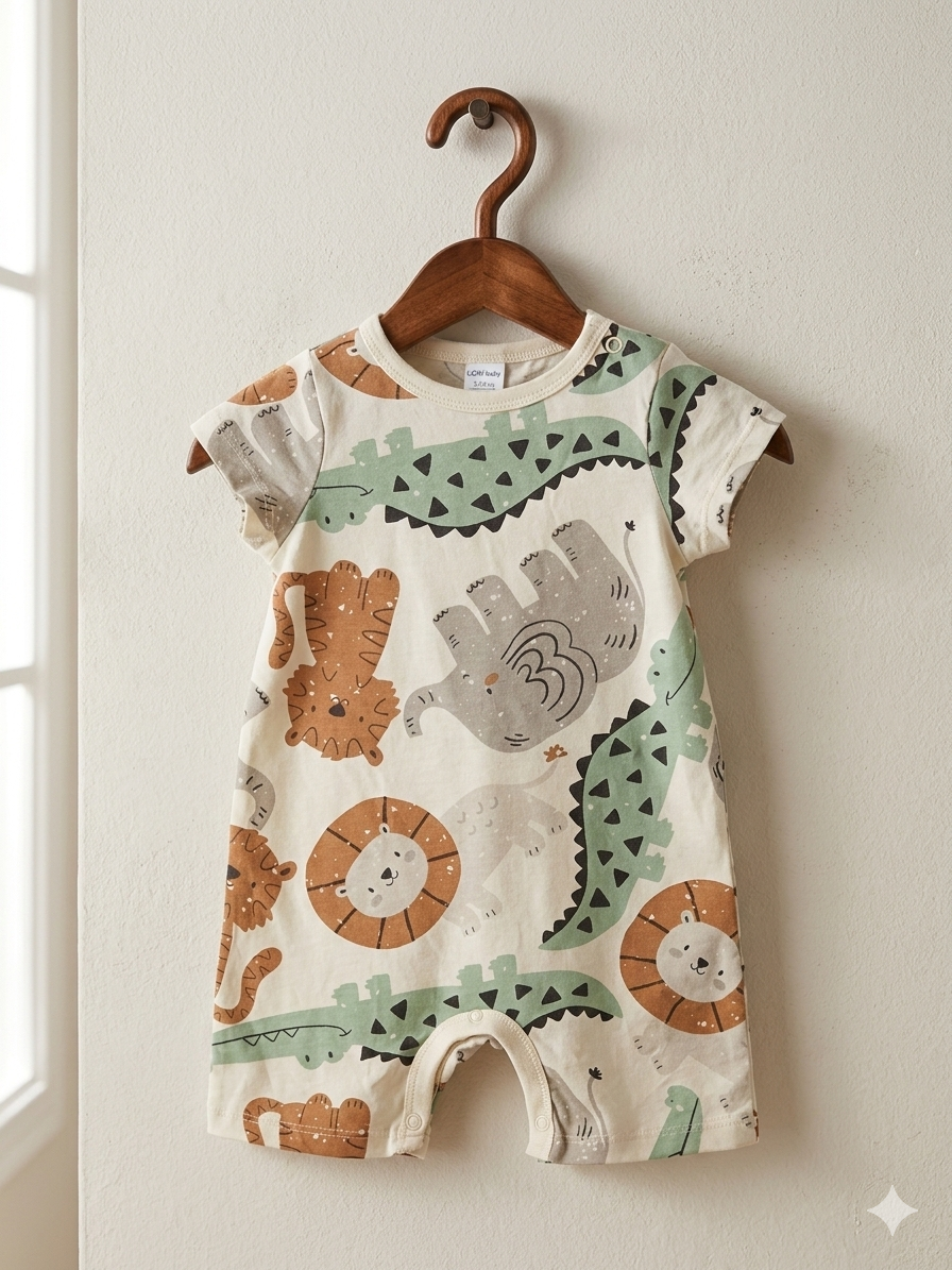 Animals 🐊- Baby half Jumpsuits