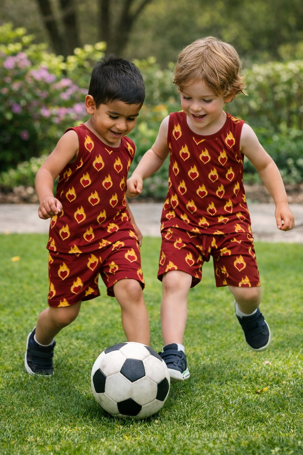 Hearts - Sleeveless co-ords