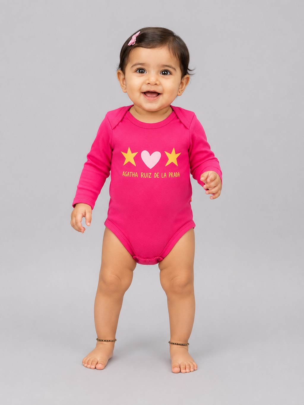 Dark pink- Baby Romper