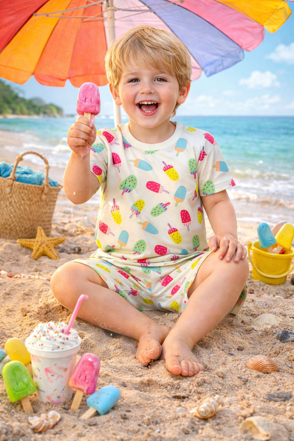 Sweet Pops Kids Co-ord Set        premium quality.