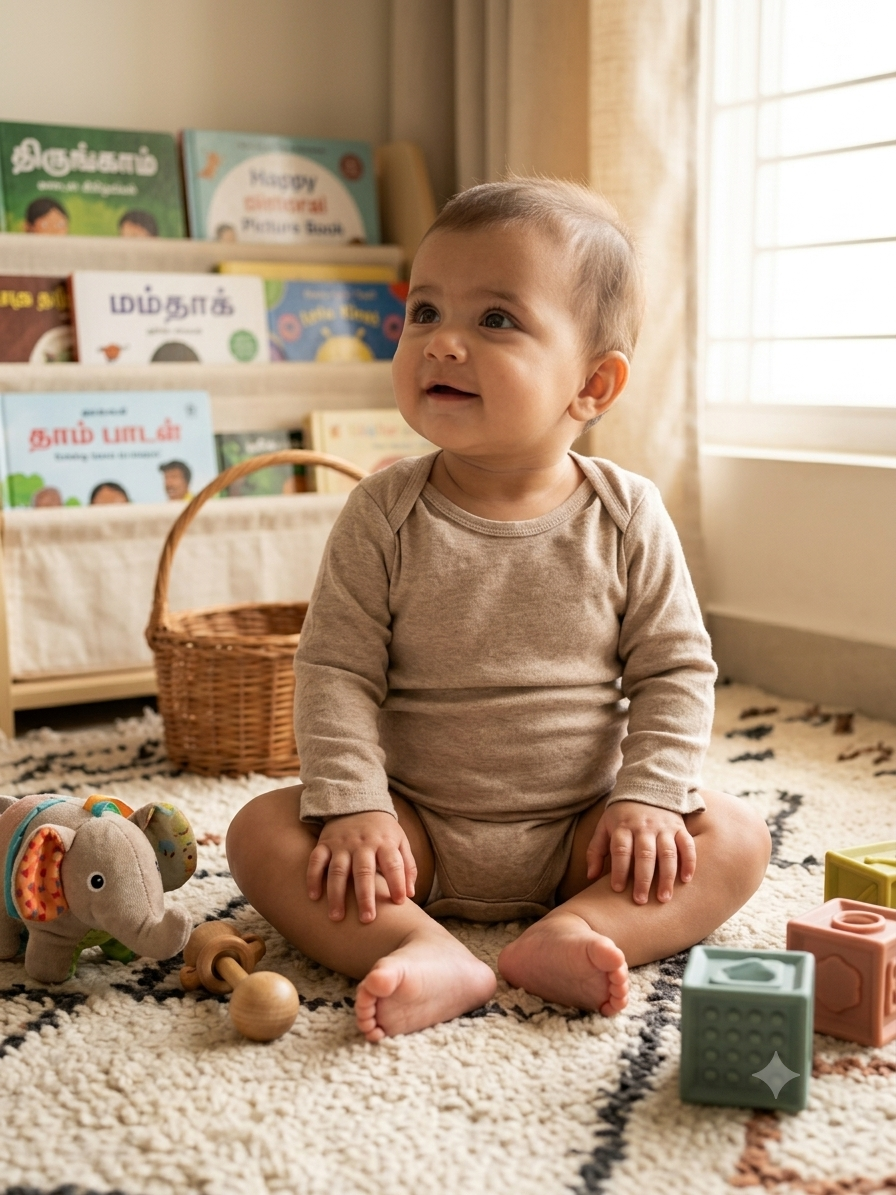 Brown Baby romber full sleeve