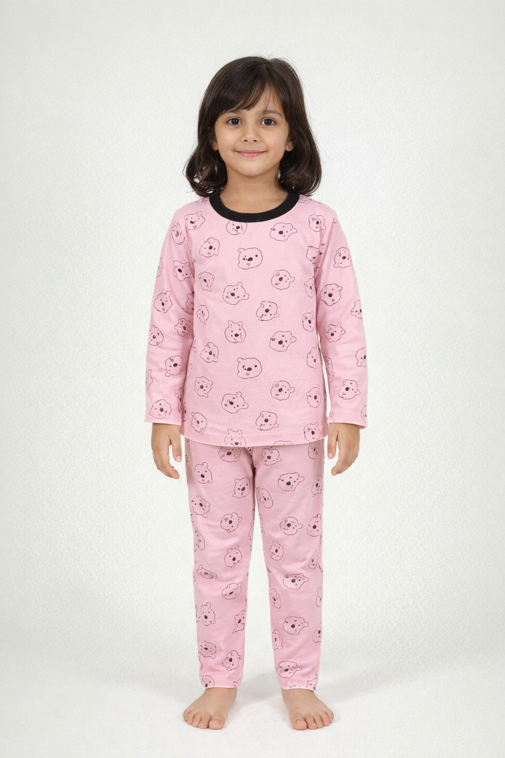 Premium  wear Pink Cuddle Teddy kids wear