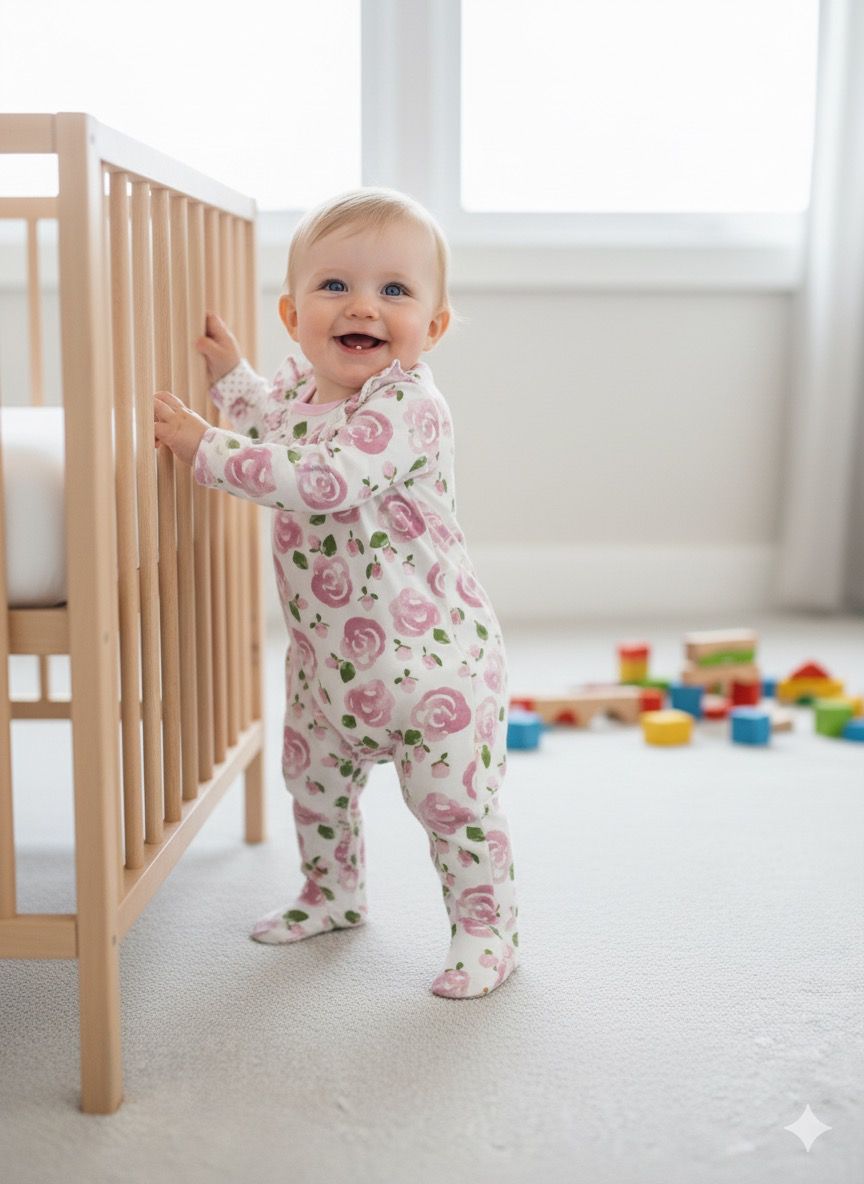 Blush Rose Baby Suit