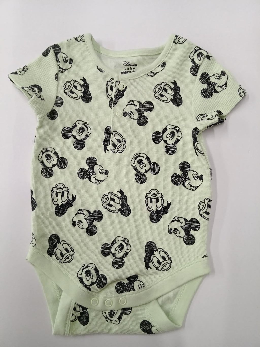 Pistha green with micky - Baby Romper