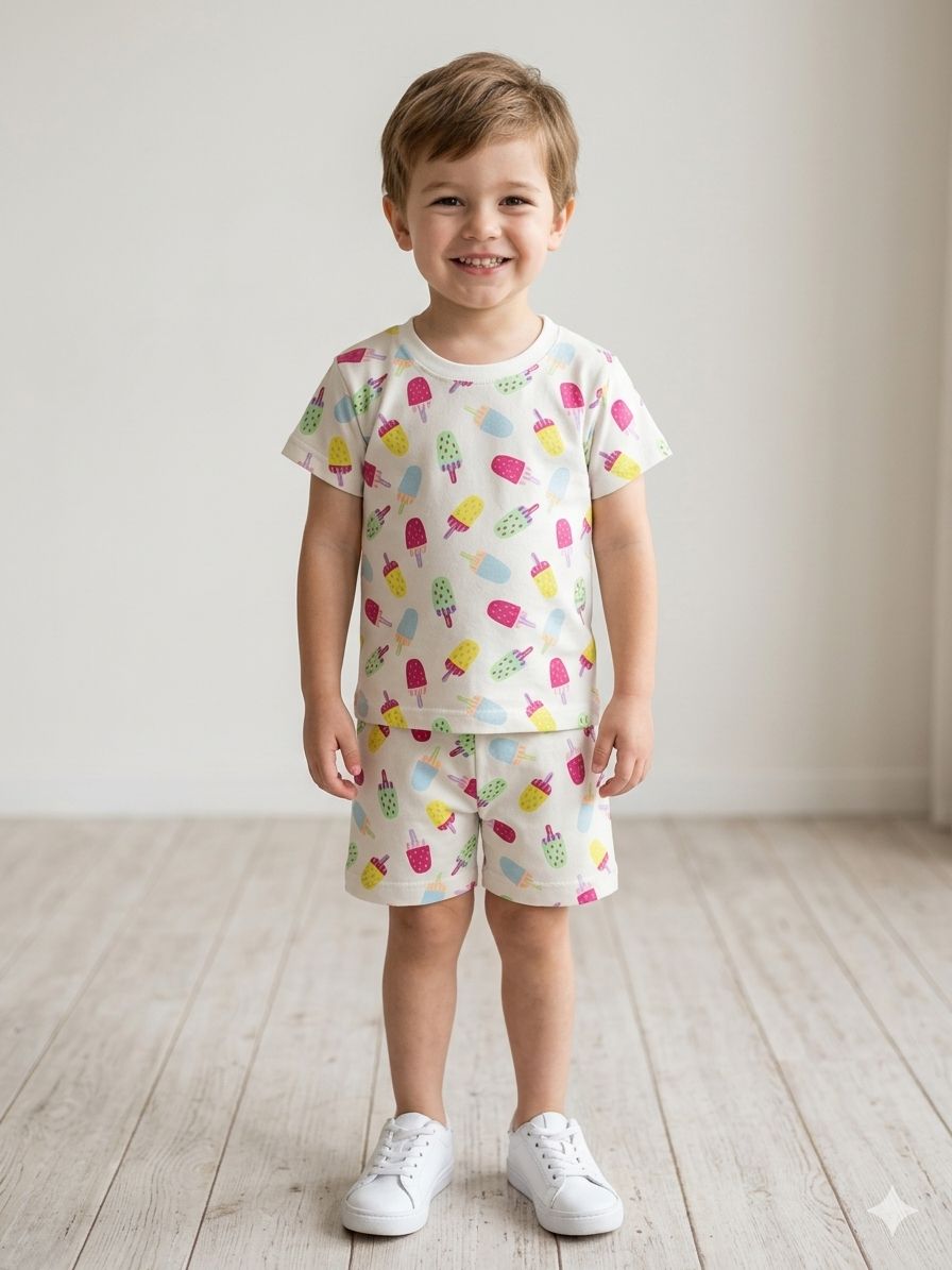 Sweet Pops Kids Co-ord Set        premium quality.