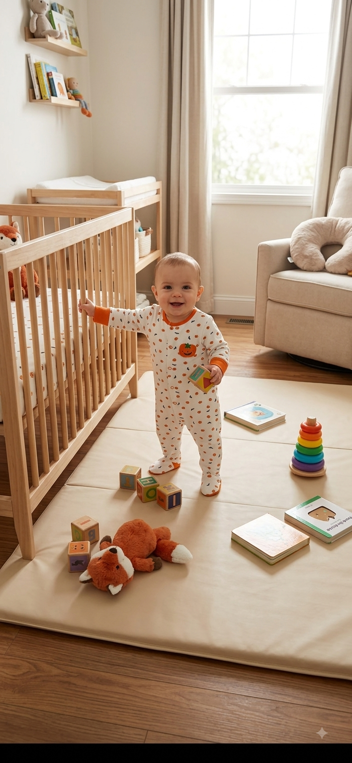White orange pumpkin -Baby High quality jumpsuit
