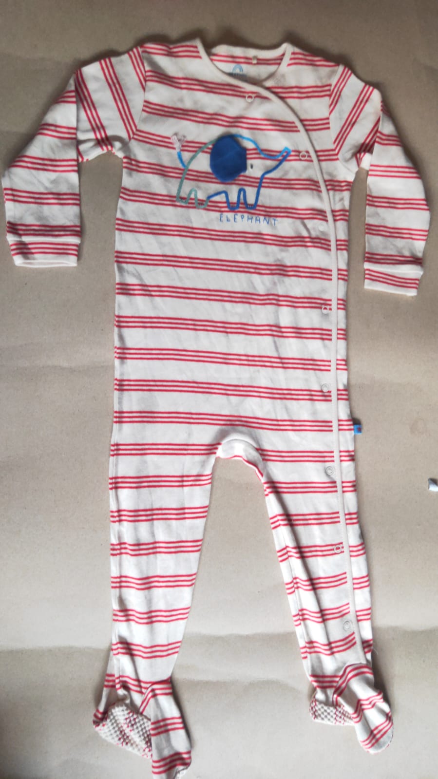 Marron elephant 🐘 Baby high quality jumpsuit
