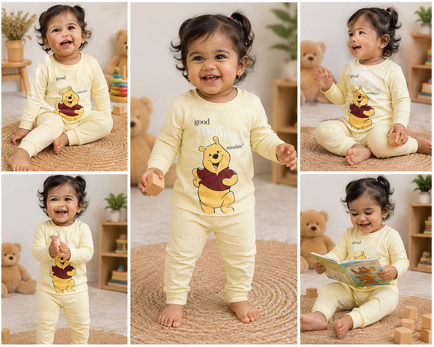 Light Butter Yellow Sunshine- full sleeve set
