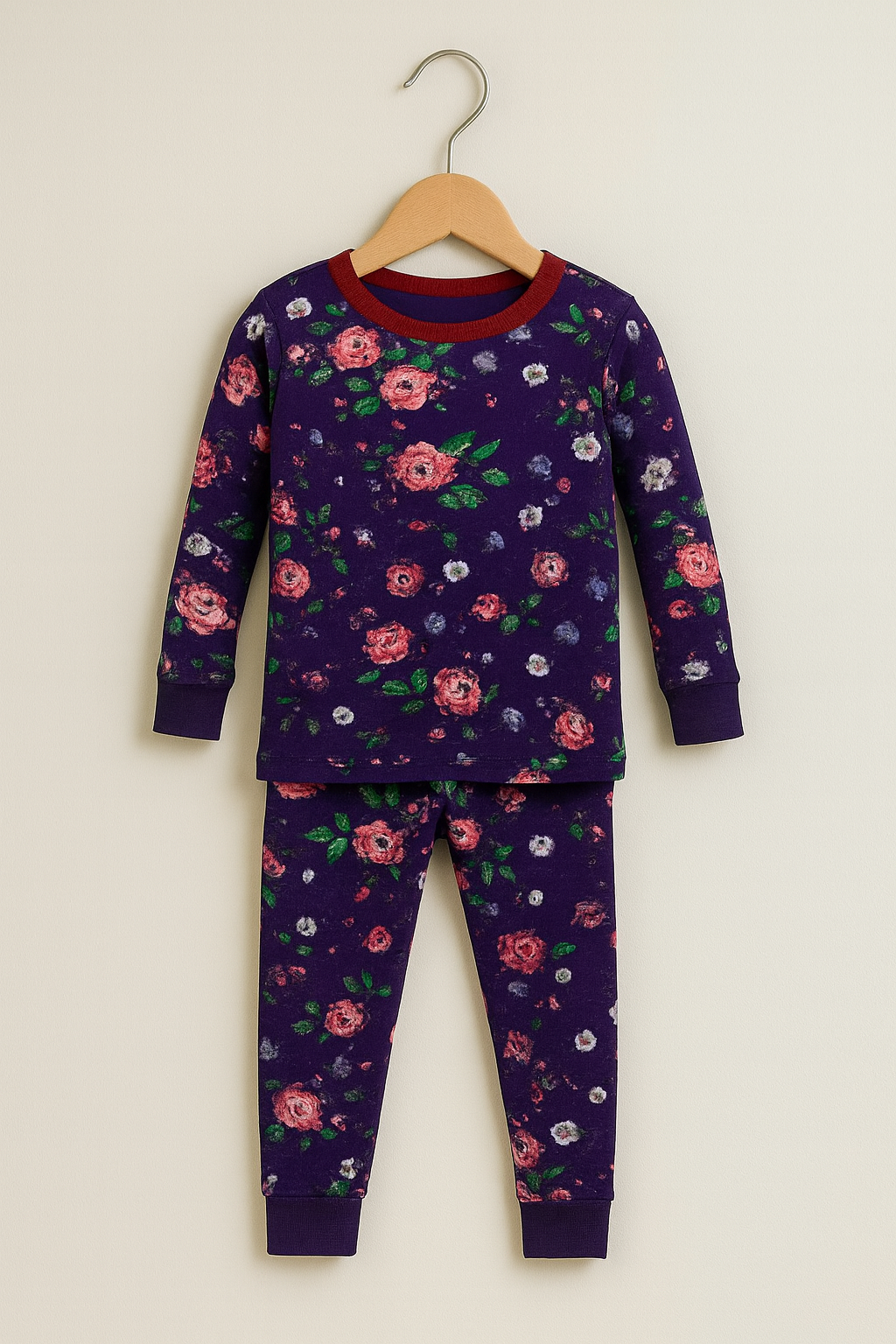 20-Premium winter Co-Ord Set – Purple