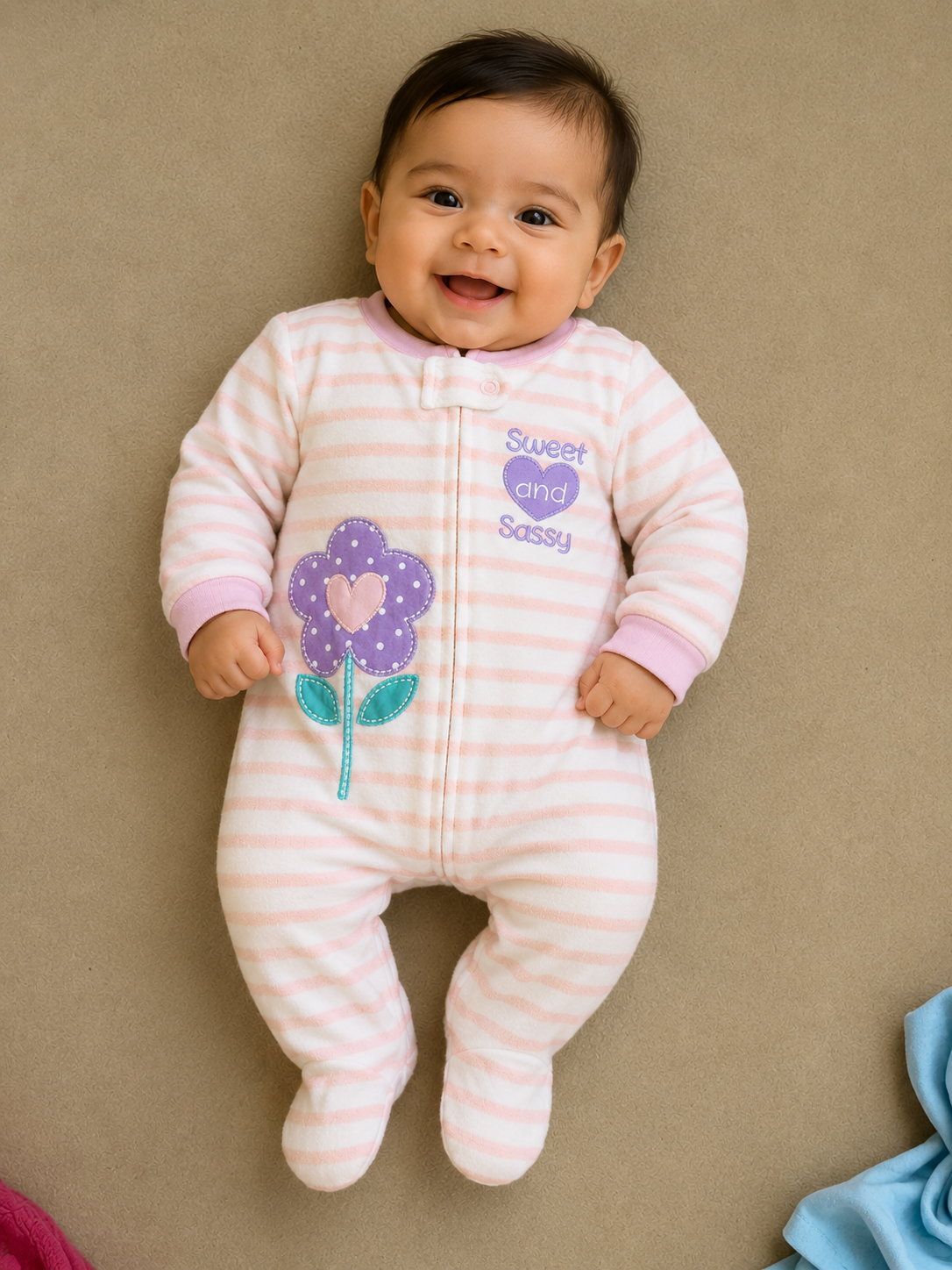 Pink flower -Full Jumpsuits