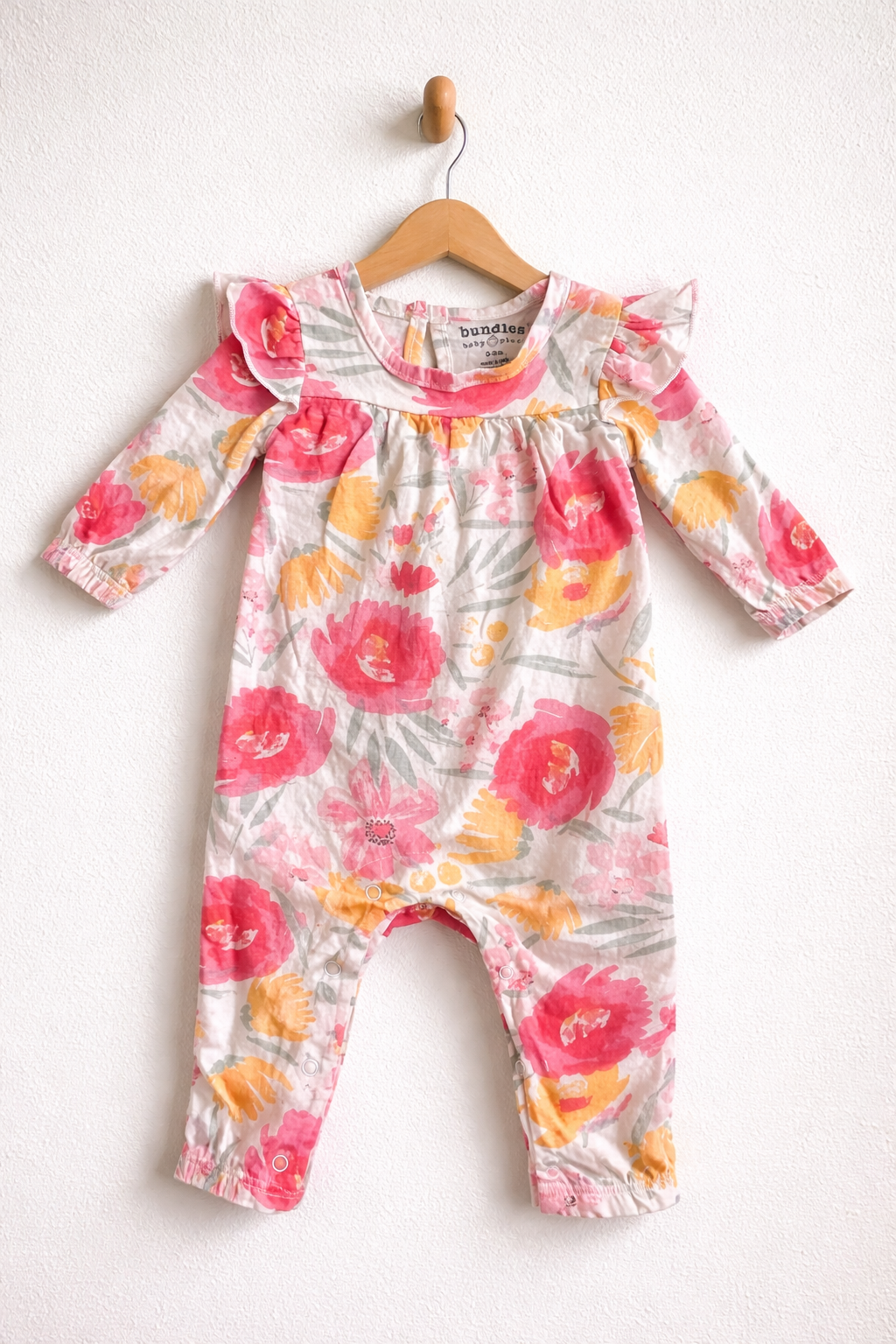 “Blossom Garden Floral” 🌷 - Baby Jumpsuit