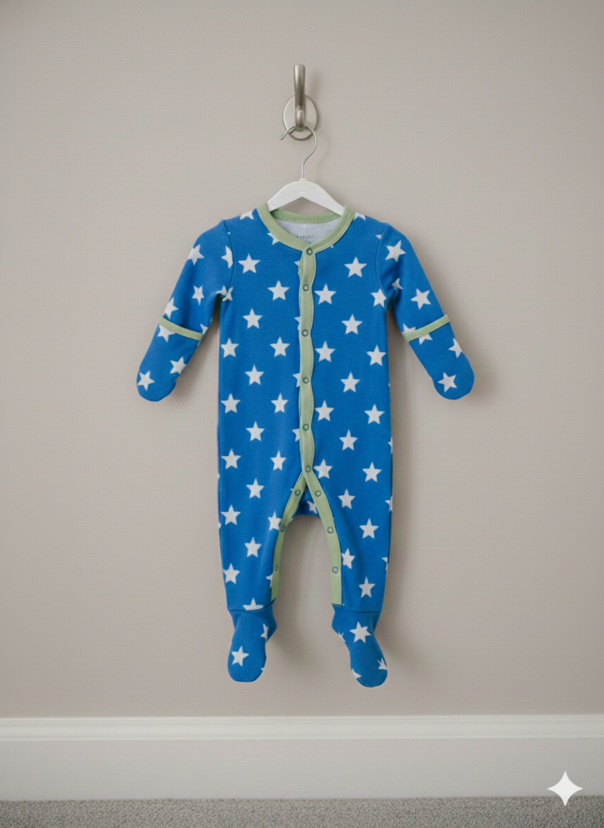 Blue Starry Nights Suit