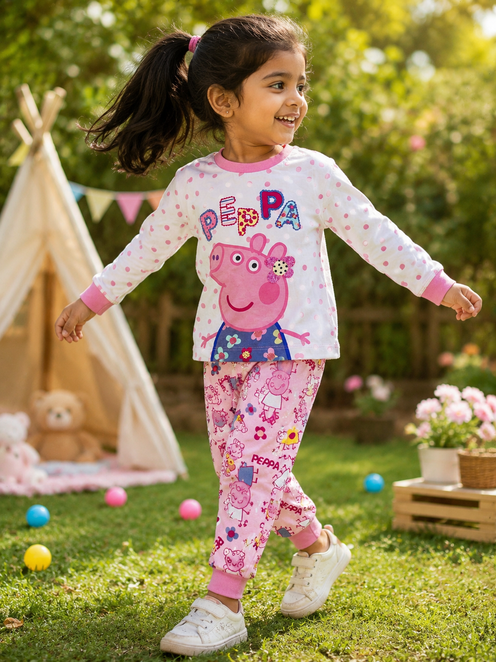 PEPPA -Kids Full Sleeve Set
