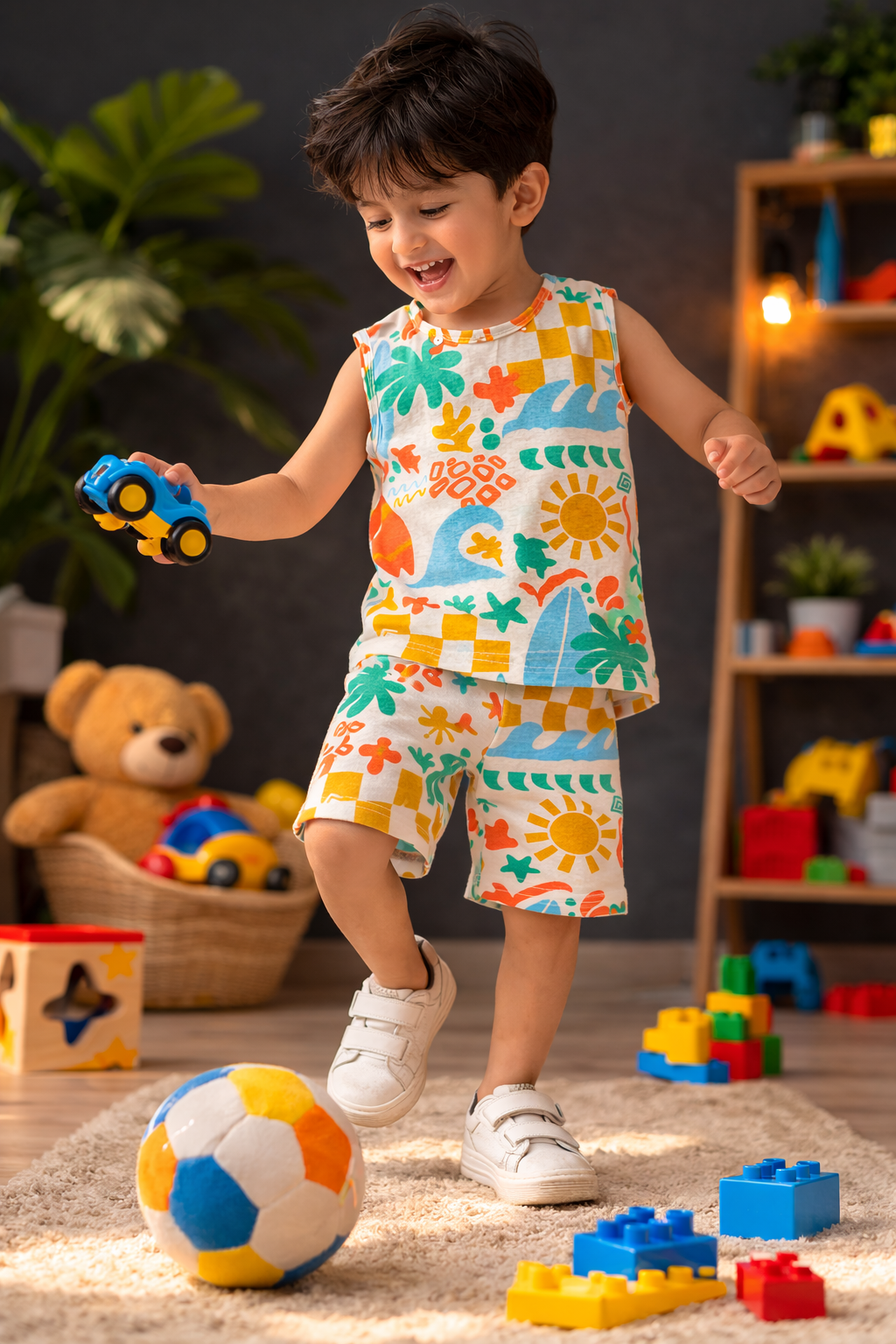 Beach theam -Sleeveless co-ords