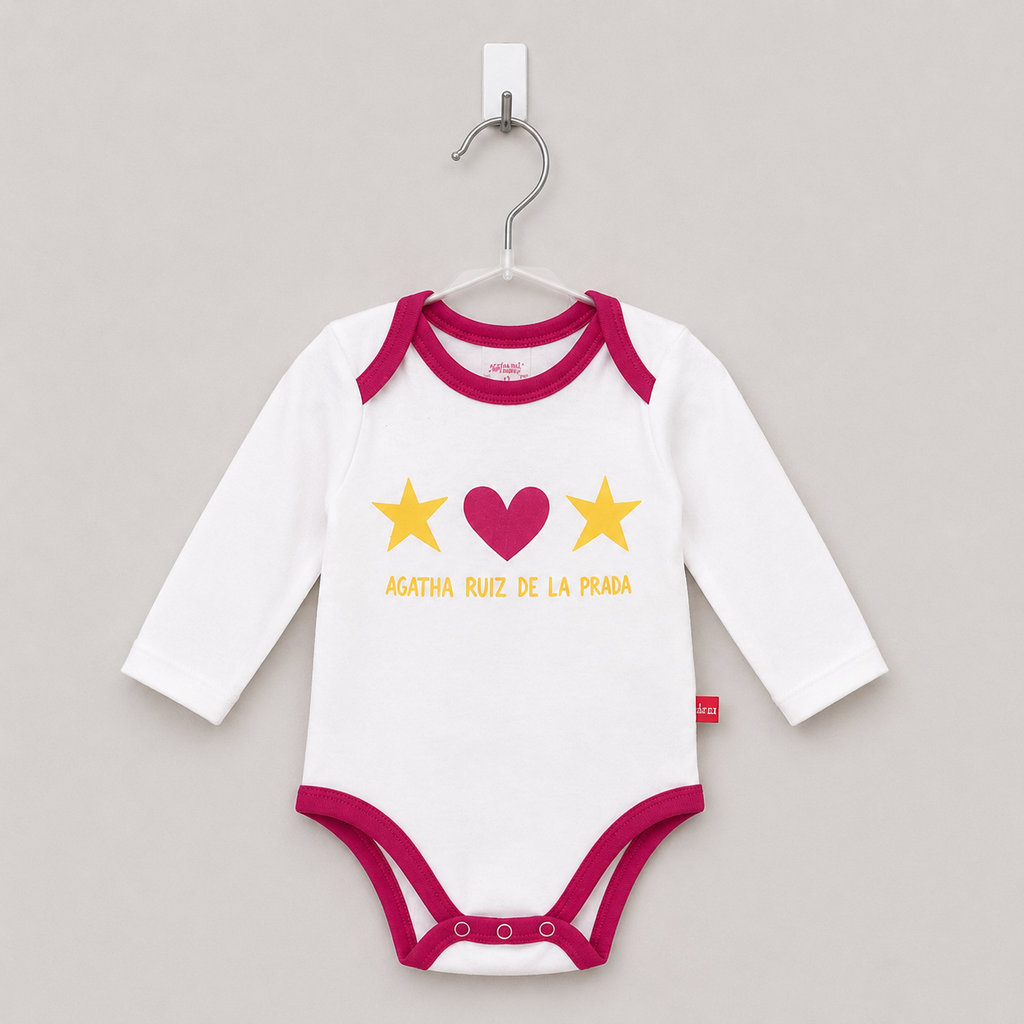 White with pink 🩷 Baby Romper