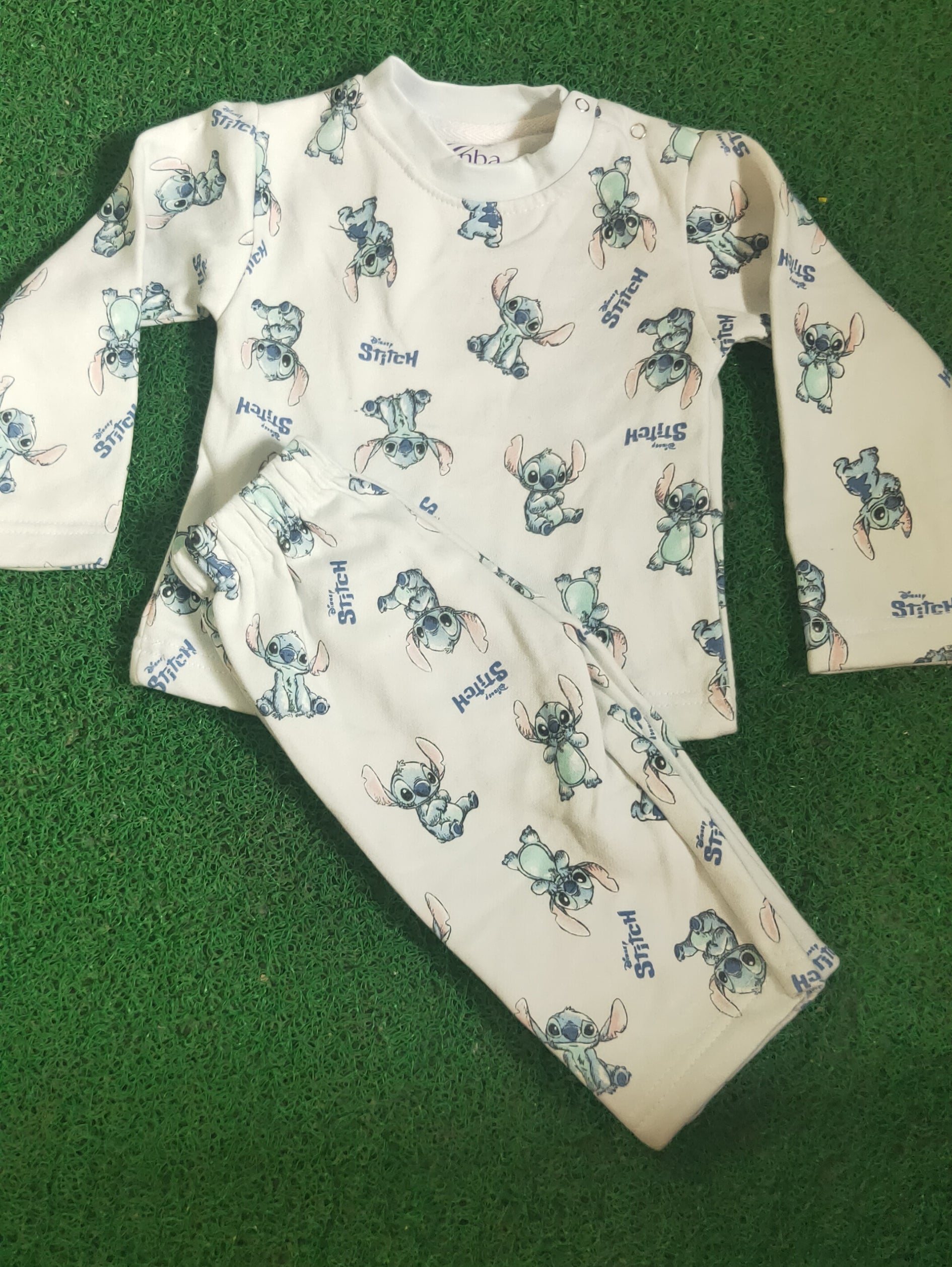 Beige base -LoopKnit Pajama sets