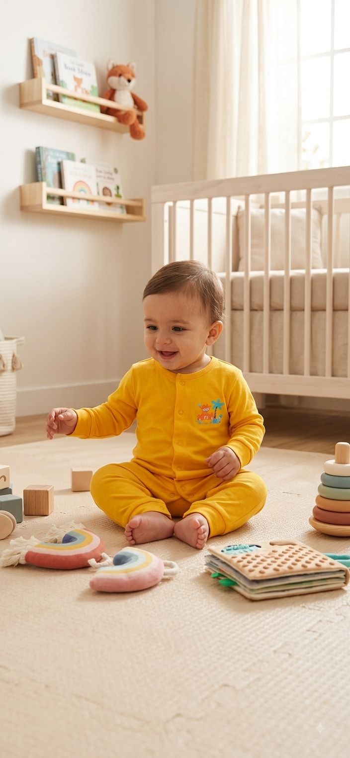 Yellow Baby High quality jumpsuit
