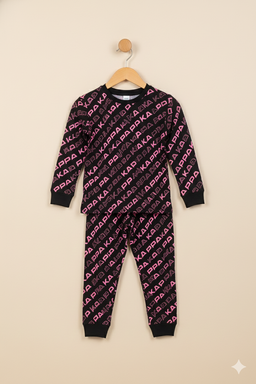 25-Premium winter Black full-sleeve co-ord set