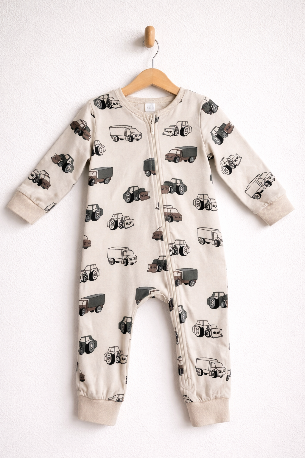 Truck Print 🚚 Baby Full Jumpsuit