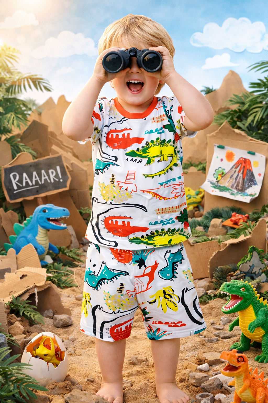 Dino Doodle Co-Ord Set         premium quality