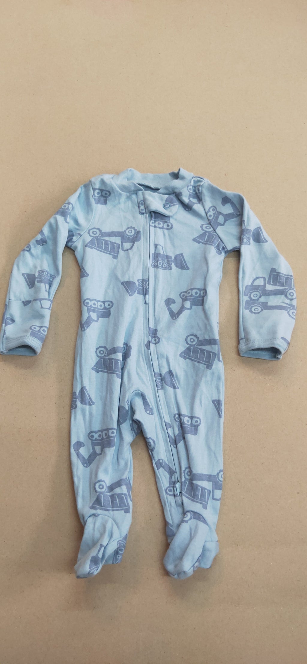 Blue JCP with shoe (zipper)- Baby high quality jumpsuit