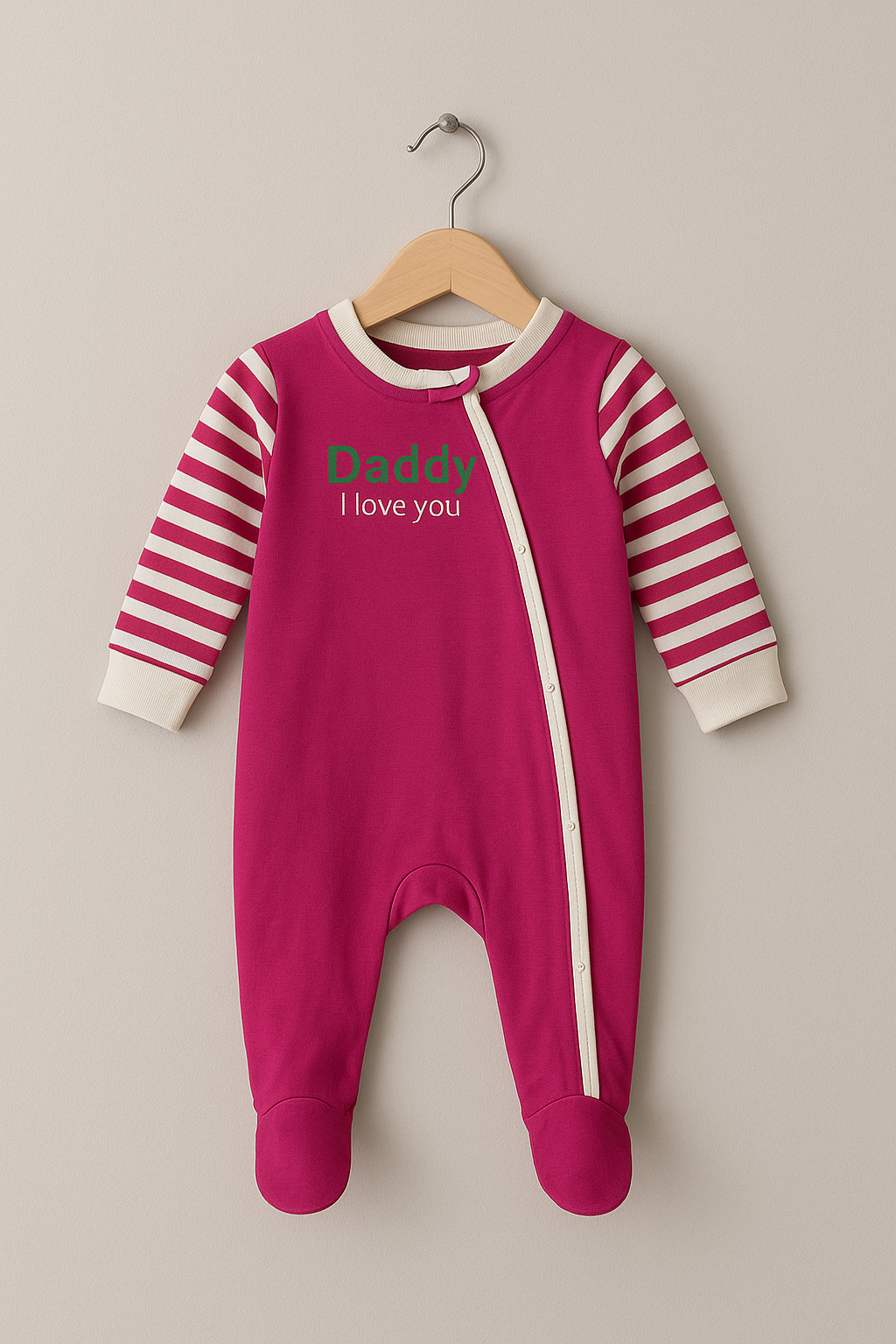 Daddy I love you- Baby full Jumpsuits