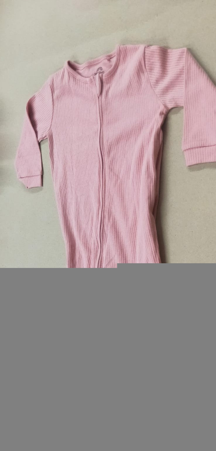 Pink (zipper)line clothes Baby high quality jumpsuit