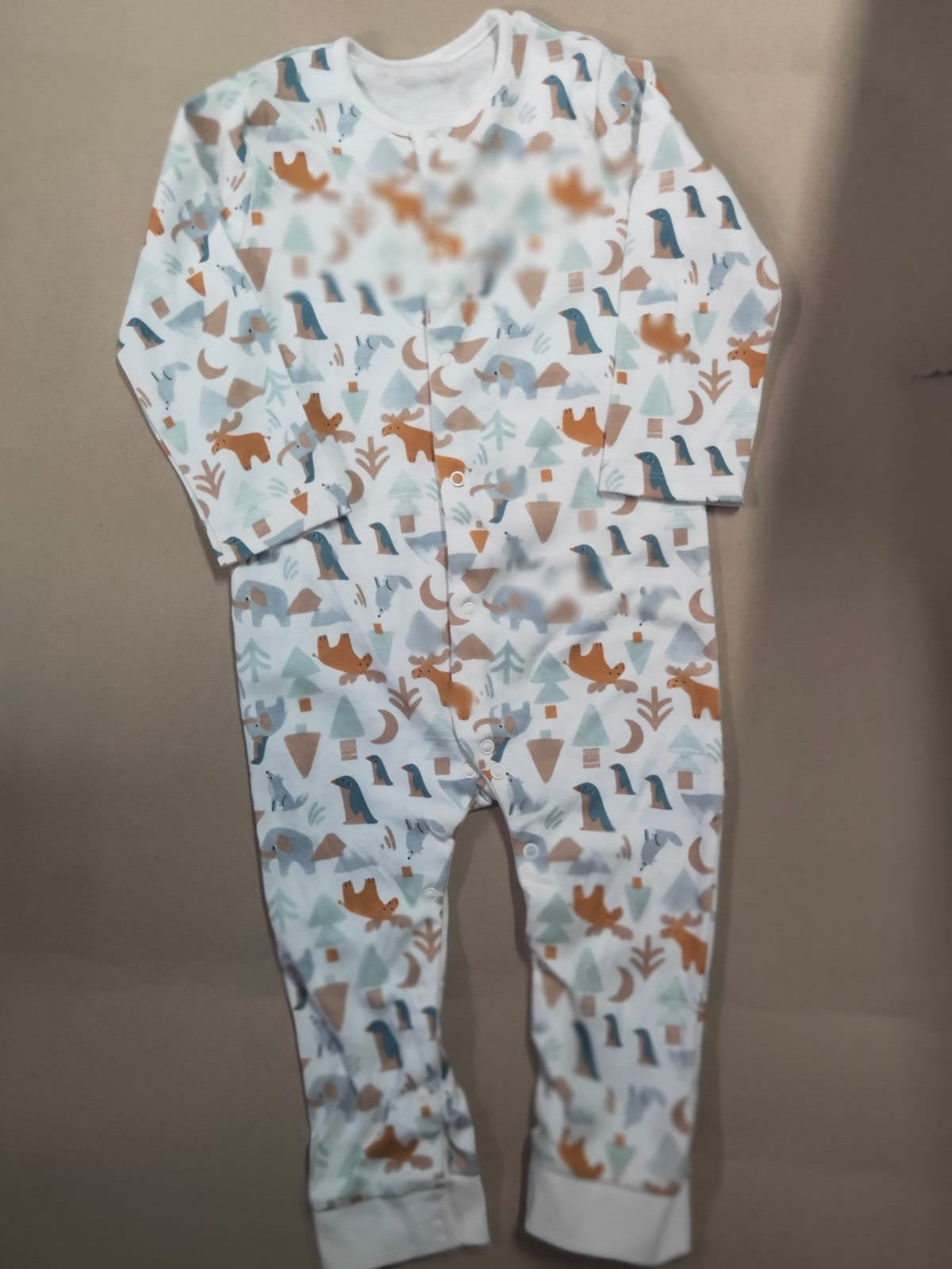White elephant 🐘,dear 🦌, penguin 🐧 Baby high quality jumpsuit